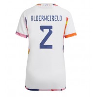Fotbalové Dres Belgie Toby Alderweireld #2 Dámské Venkovní MS 2022 Krátký Rukáv